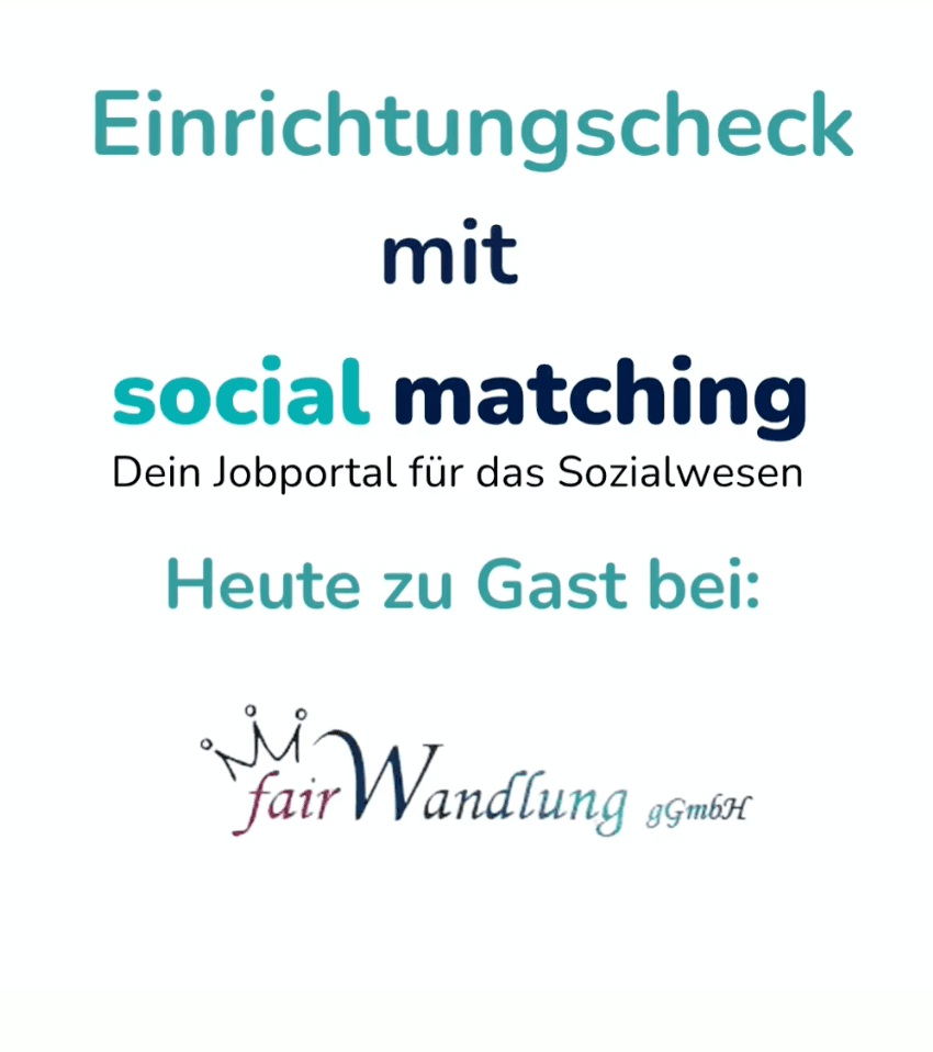 Einrichtungscheck bei FairWandlung gGmbH